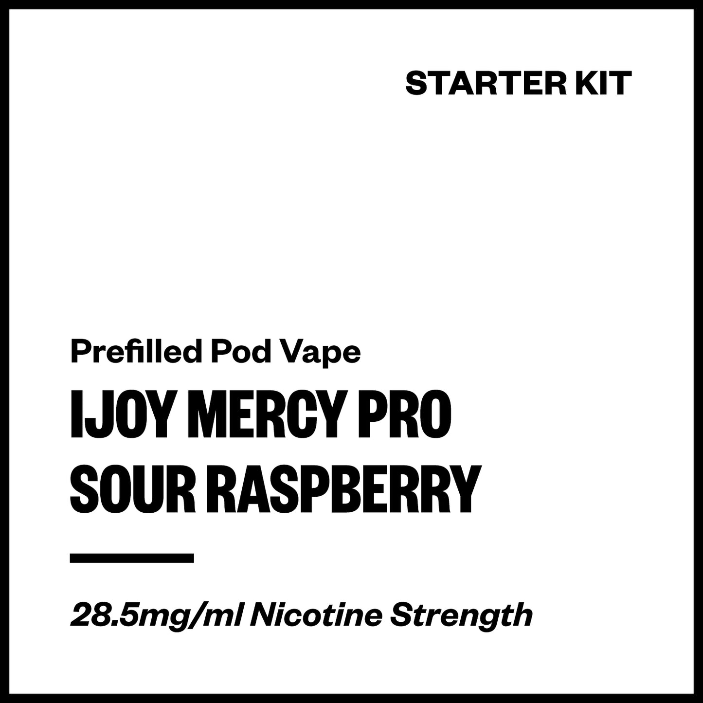 IJOY Mercy Pro - Sour Raspberry (Starter Kit) | Vapourium NZ