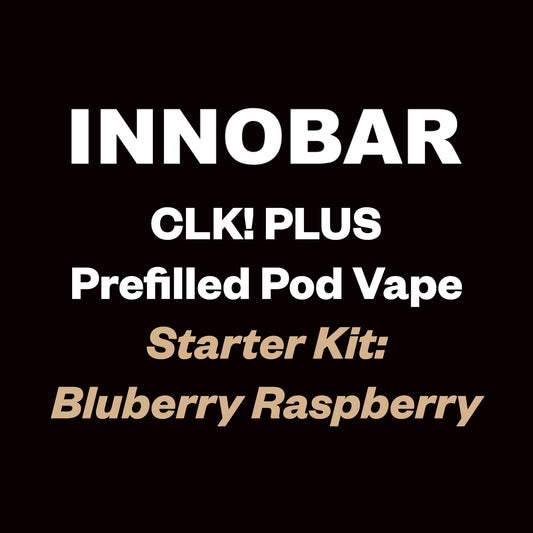 Innobar CLK! Plus Kit (6,000 Puffs) - Blueberry Rasperry