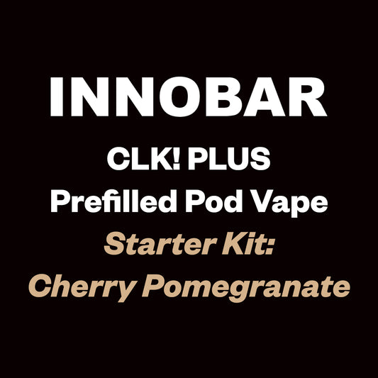 Innobar CLK! Plus Kit - Cherry Pomegranate - 6000 Puff - Vapourium