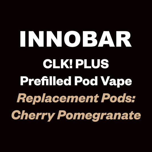 Innobar CLK! Plus Pod - Cherry Pomegranate - 6000 Puff - Vapourium