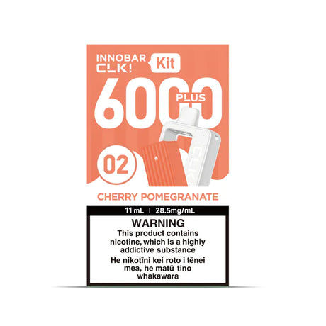 Innobar CLK! Plus Kit - Cherry Pomegranate - 6000 Puff