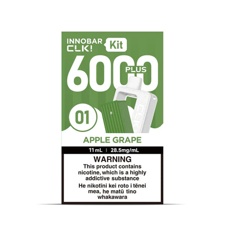 Innobar CLK! Plus Kit - Apple Grape - 6000 Puff