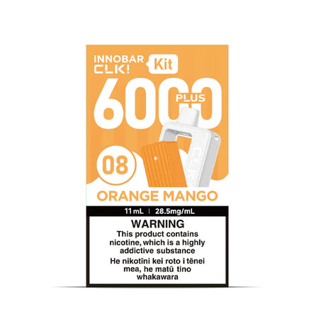 Innobar CLK! Plus Kit - Orange Mango - 6000 Puff