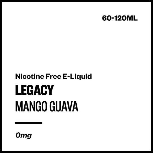 Legacy - Mango Guava (Nicotine Free E-Liquid) | Vapourium NZ