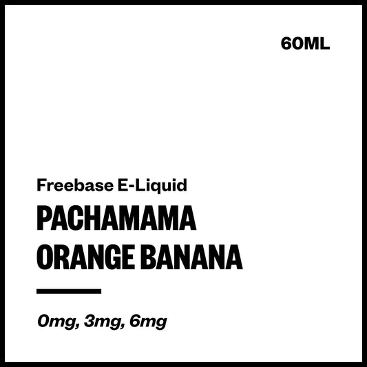 Pachamama - Orange Banana (Freebase E-Liquid 60ml) | Vapourium NZ