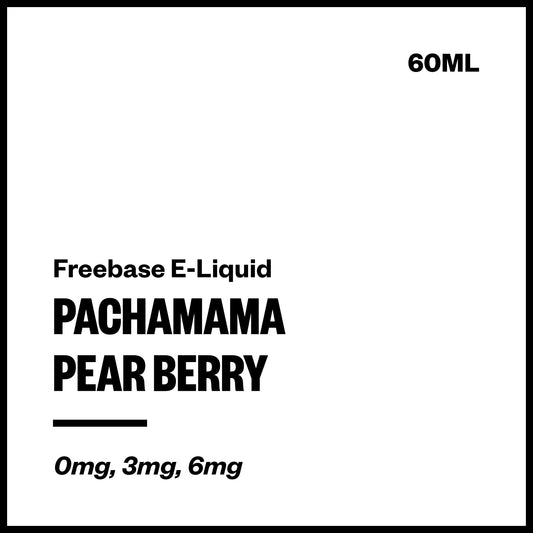 Pachamama - Pear Berry (Freebase E-Liquid 60ml) | Vapourium NZ