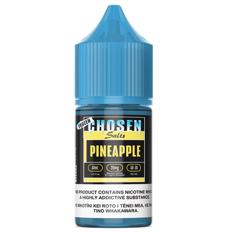 Frozen Chosen Salts - Pineapple - 30ml - 30ml - Vapourium, Buy Vape NZ, Ecig, Vape Pens, Ejuice/Eliquid, Christchurch, Dunedin, Timaru