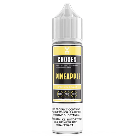 Chosen - Pineapple - 60ml - Vapourium, Buy Vape NZ, Ecig, Vape Pens, Ejuice/Eliquid, Christchurch, Dunedin, Timaru