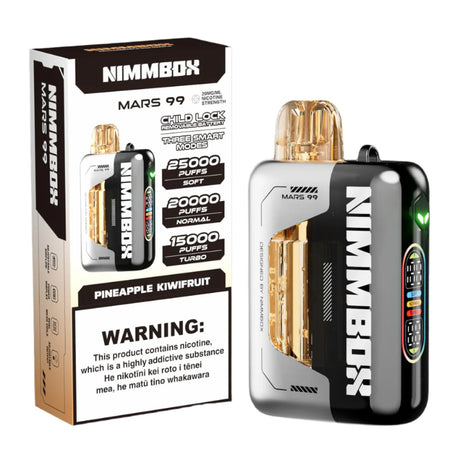 NIMMBOX Mars 99 Disposable Vape 25000 Puff - Pineapple Kiwifruit