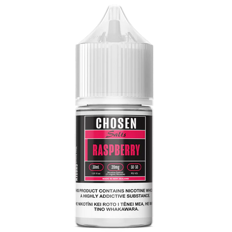 Chosen Salts - Raspberry - 30ml - Vapourium, Buy Vape NZ, Ecig, Vape Pens, Ejuice/Eliquid, Christchurch, Dunedin, Timaru