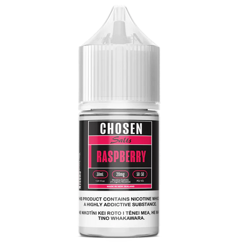 Chosen Salts - Raspberry - 30ml - Vapourium, Buy Vape NZ, Ecig, Vape Pens, Ejuice/Eliquid, Christchurch, Dunedin, Timaru