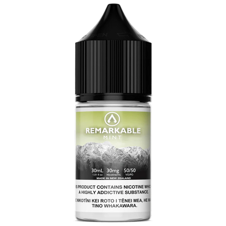 Remarkable Salts - Mint - 30ml - Vapourium, Buy Vape NZ, Ecig, Vape Pens, Ejuice/Eliquid, Christchurch, Dunedin, Timaru