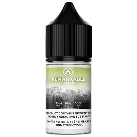 Remarkable Salts - Mint - 30ml - Vapourium, Buy Vape NZ, Ecig, Vape Pens, Ejuice/Eliquid, Christchurch, Dunedin, Timaru