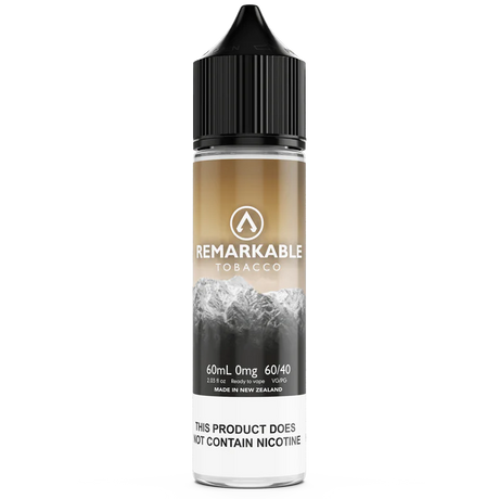 Remarkable - Tobacco - 60ml - 60ml - Vapourium, Buy Vape NZ, Ecig, Vape Pens, Ejuice/Eliquid, Christchurch, Dunedin, Timaru