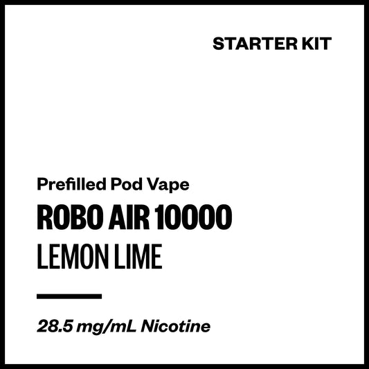 ROBO AIR 10000 - Lemon Lime (Starter Kit) | Vapourium NZ