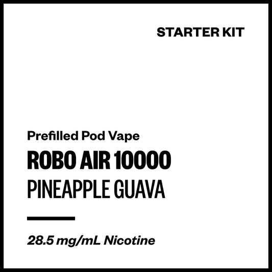 ROBO AIR 10000 - Pineapple Guava (Starter Kit) | Vapourium NZ