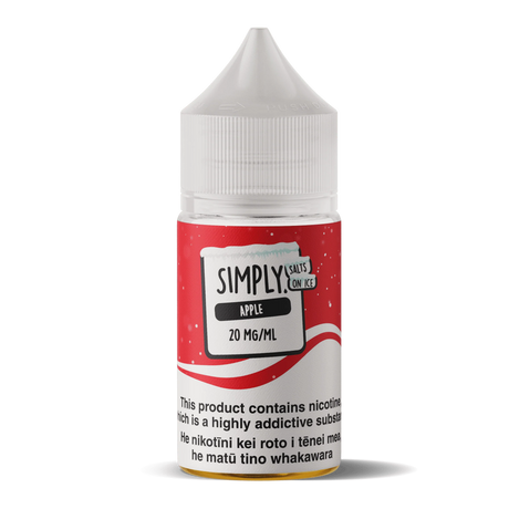 Simply Salts On Ice - Apple - 30ml