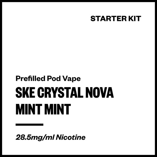 SKE Crystal Nova - Mint Mint (Starter Kit) | Vapourium NZ