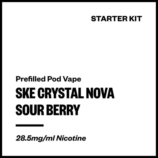 SKE Crystal Nova - Sour Berry (Starter Kit) | Vapourium NZ