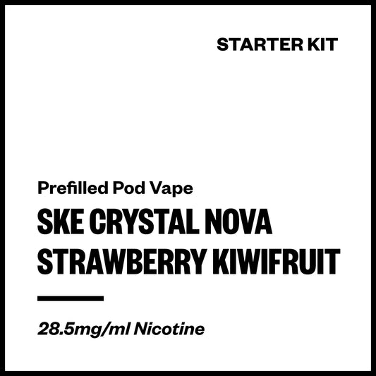 SKE Crystal Nova - Strawberry Kiwifruit (Starter Kit) | Vapourium NZ