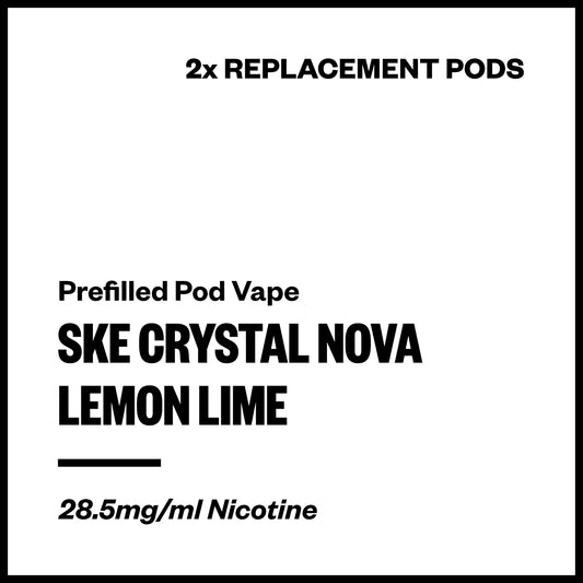 SKE Crystal Nova - Lemon Lime (2x Replacement Pods) | Vapourium NZ