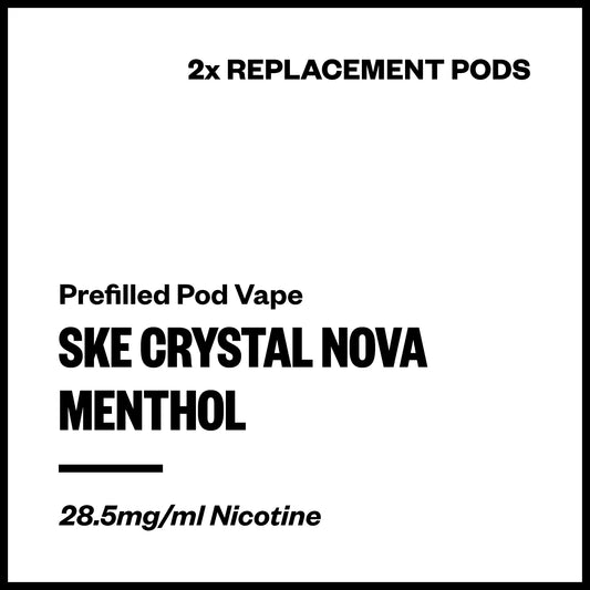 SKE Crystal Nova - Menthol (2x Replacement Pods) | Vapourium NZ