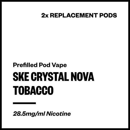 SKE Crystal Nova - Tobacco (2x Replacement Pods) | Vapourium NZ