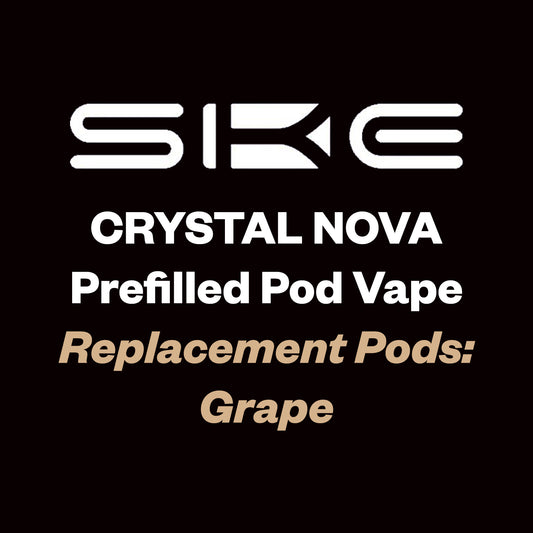 SKE Crystal Nova Prefilled Pods - Lemon Grape (2 Pack / 1200 Puffs) - Vapourium - Dunedin, Christchurch, Timaru
