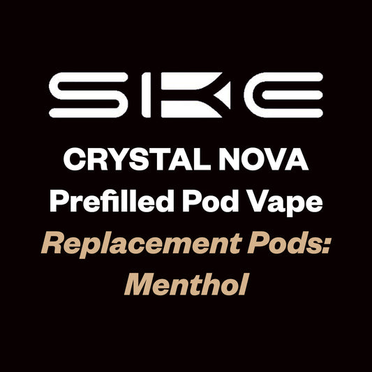 SKE Crystal Nova Prefilled Pods - Menthol (2 Pack / 1200 Puffs) - Vapourium - Dunedin, Christchurch, Timaru