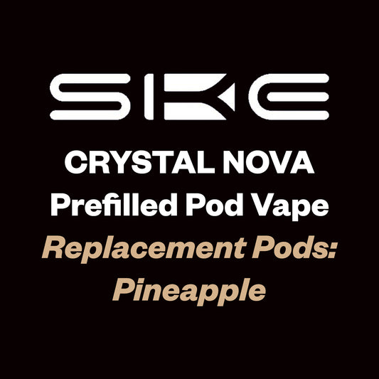 SKE Crystal Nova Prefilled Pods - Pineapple (2 Pack / 1200 Puffs) - Vapourium - Dunedin, Christchurch, Timaru