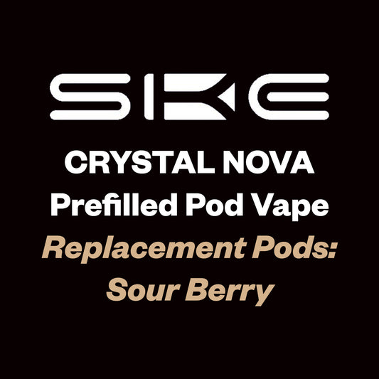 SKE Crystal Nova Prefilled Pods - Strawberry (2 Pack / 1200 Puffs) - Vapourium - Dunedin, Christchurch, Timaru