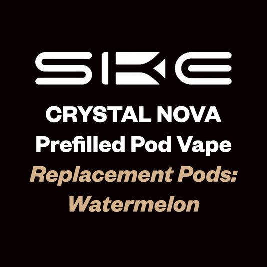 SKE Crystal Nova Prefilled Pods - Watermelon (2 Pack / 1200 Puffs) - Vapourium - Dunedin, Christchurch, Timaru