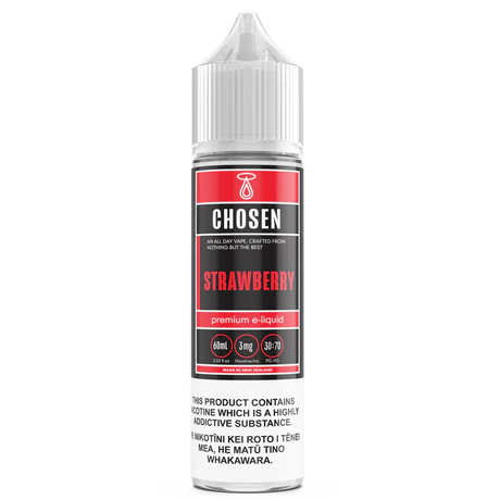 Chosen - Strawberry - 60ml - Vapourium, Buy Vape NZ, Ecig, Vape Pens, Ejuice/Eliquid, Christchurch, Dunedin, Timaru