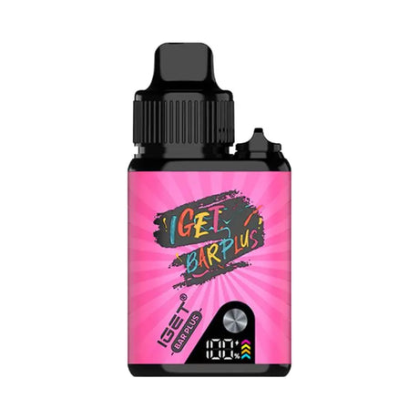 IGET Bar Plus Pre-filled Pod Kit - Strawberry Watermelon - Vapourium Vape Shop NZ, Vape NZ, Disposable Vapes NZ, ZipPay/Afterpay Vape NZ, Vape Juice, Eliquid, Nic Salts, Freebase, Vaporium, Vapourium, Christchurch, Dunedin, Timaru.