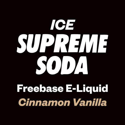 Supreme Soda (ICE) - Cinnamon Vanilla - 60ml - Vapourium Vape Shop NZ, Vape NZ, Disposable Vapes NZ, ZipPay/Afterpay Vape NZ, Vape Juice, Eliquid, Nic Salts, Freebase, Vaporium, Vapourium, Christchurch, Dunedin, Timaru.
