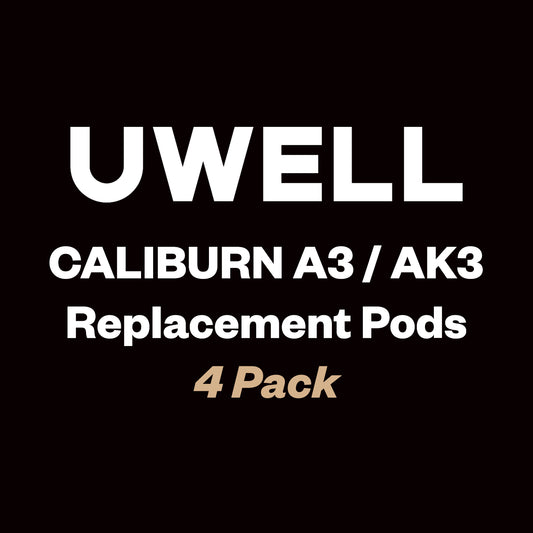 Uwell Caliburn A3 / AK3 Replacement Pods – 4 Pack