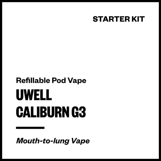 Uwell Caliburn G3 Pod Kit | Vapourium NZ