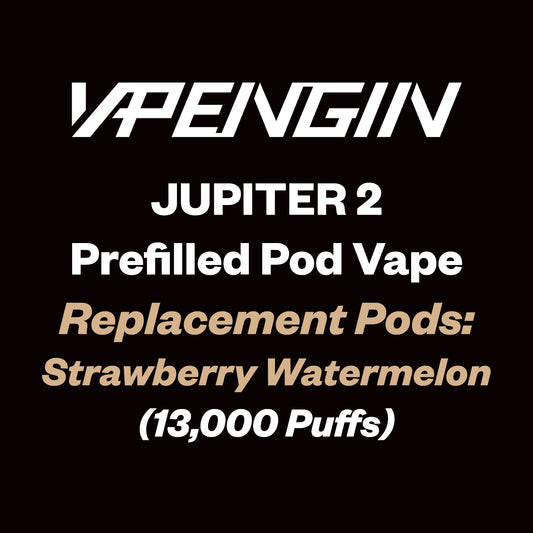 Vapengin Jupiter 2 Replacement Pods (13,000 Puffs) - Strawberry Watermelon