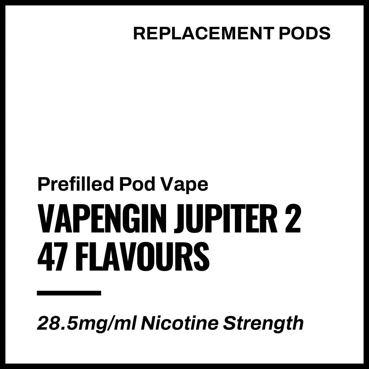 Vapengin Jupiter 2 Replacement Pods