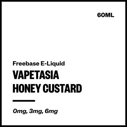 Vapetasia - Honey Custard (Freebase E-Liquid 60ml) | Vapourium NZ