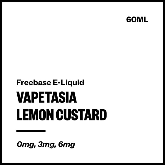 Vapetaisa - Lemon Custard (Freebase E-Liquid 60ml)) | Vapourium NZ