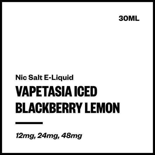 Vapetasia Iced - Blackberry Lemon (Nic Salt E-Liquid 30ml) | Vapourium NZ