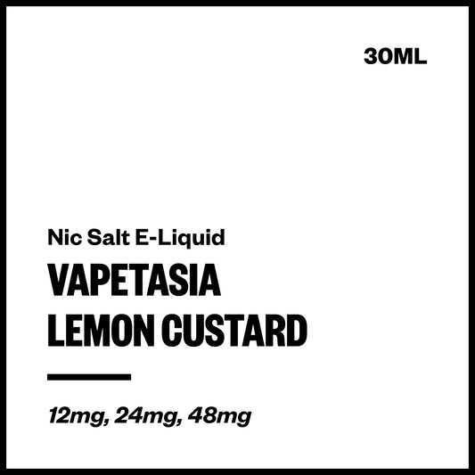 Vapetasia - Lemon Custard (Nic Salt E-Liquid 30ml) | Vapourium NZ