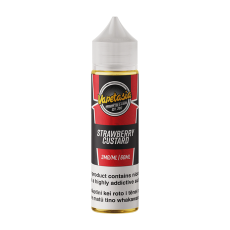 Vapetasia Killer Kustard - Strawberry Custard - 60ml - Vapourium Vape Shop NZ, Vape NZ, Disposable Vapes NZ, ZipPay/Afterpay Vape NZ, Vape Juice, Eliquid, Nic Salts, Freebase, Vaporium, Vapourium, Christchurch, Dunedin, Timaru.