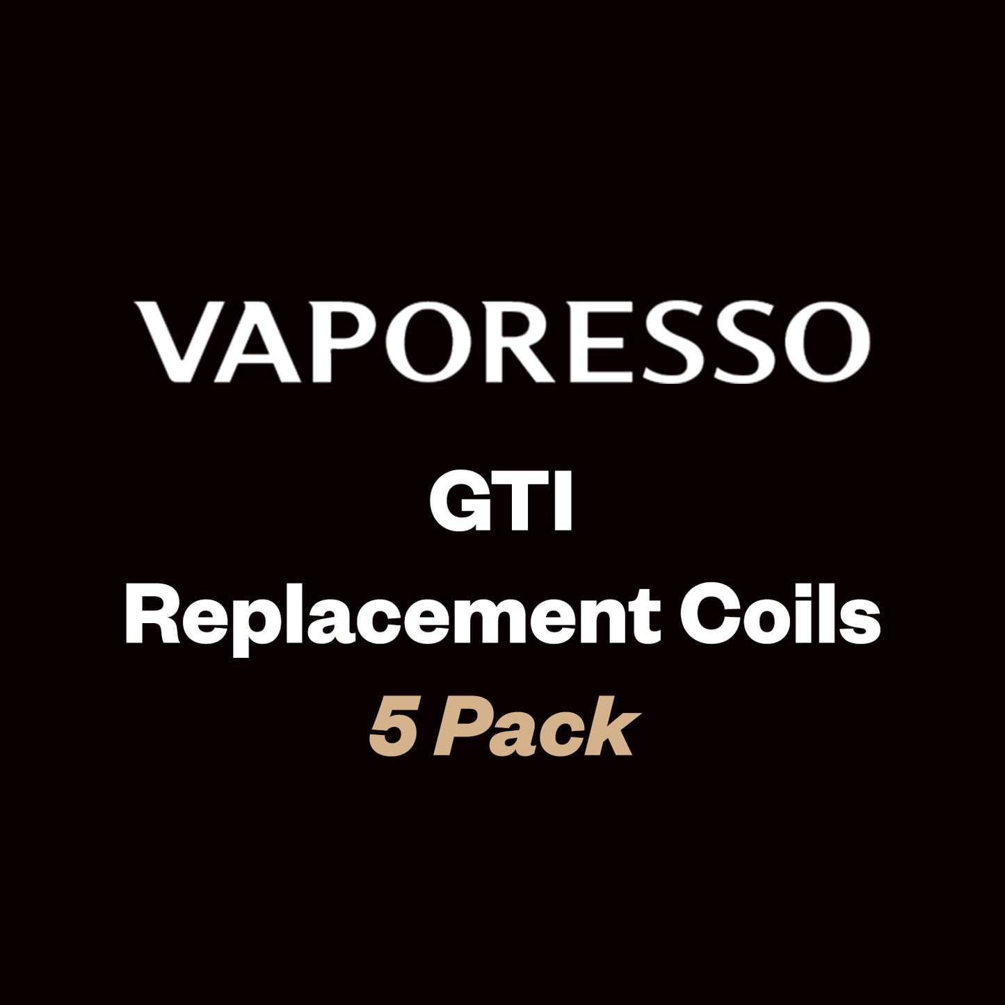 Vaporesso GTi Replacement Coils – 5 Pack (0.15Ω, 0.2Ω, 0.4Ω, 0.5Ω Mesh)