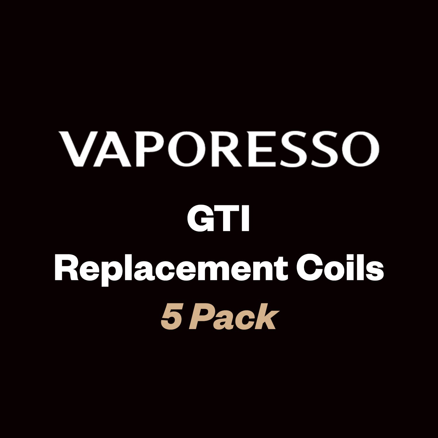 Vaporesso GTi Replacement Coils – 5 Pack (0.15Ω, 0.2Ω, 0.4Ω, 0.5Ω Mesh)