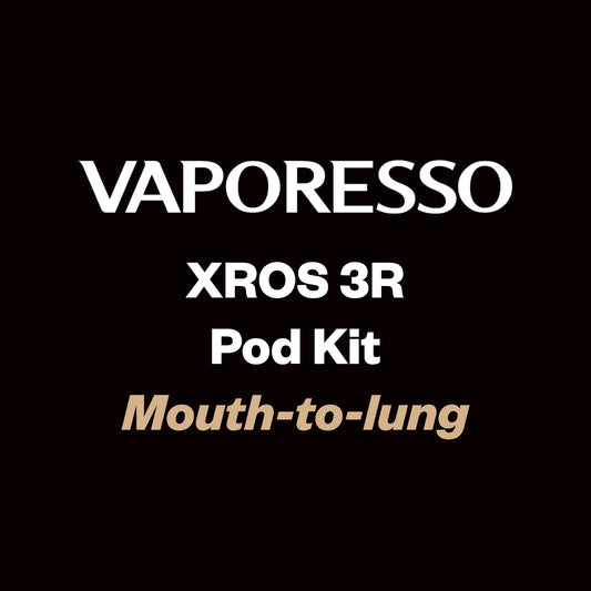 Vaporesso XROS 3R Pod Kit – 2 mL Top‑Fill Pod Mod with Removable 1000 mAh Battery