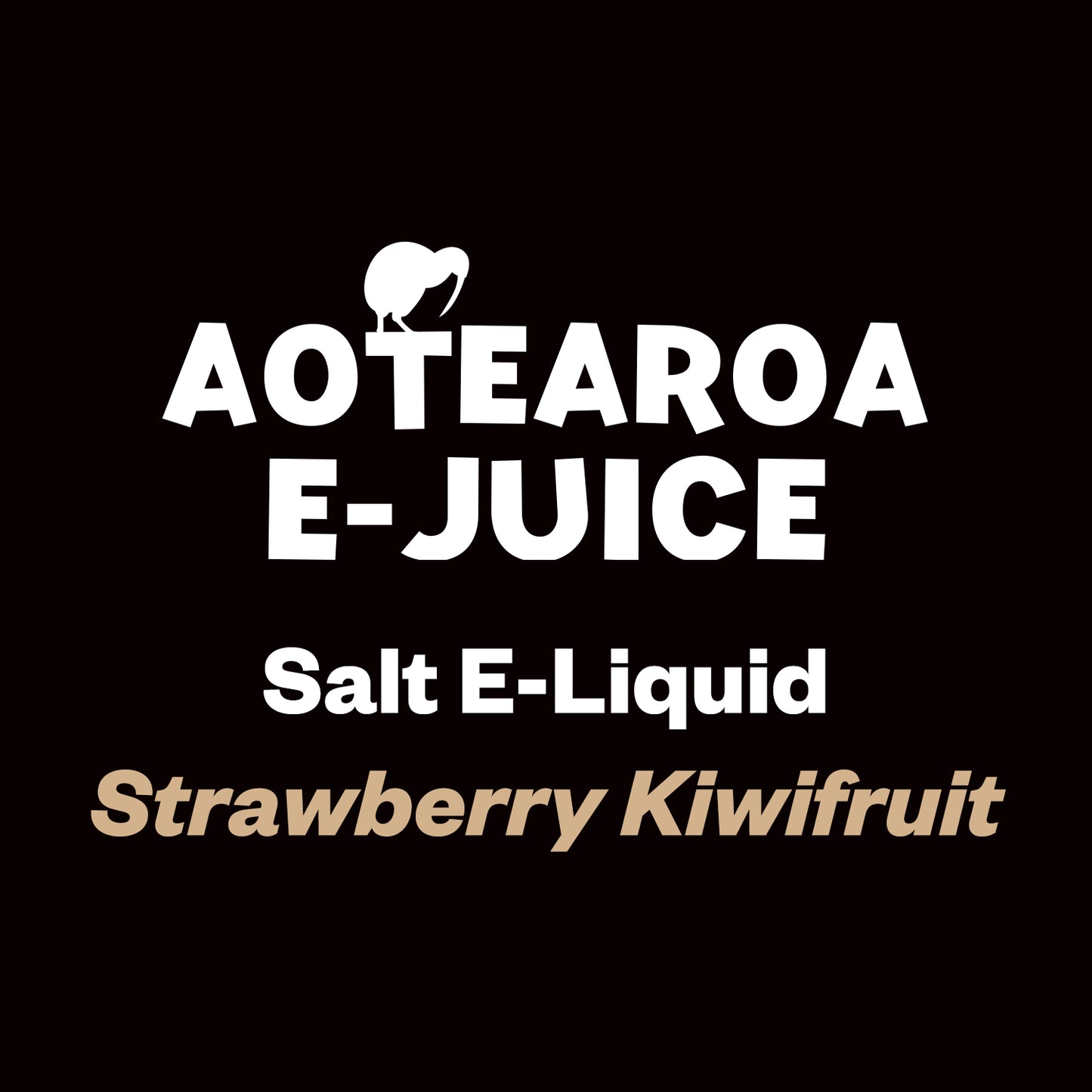 Aotearoa E-Juice Nic Salt - Strawberry Kiwifruit