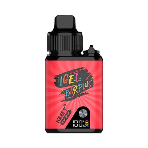 IGET Bar Plus Pre-filled Pod Kit - Watermelon - Vapourium Vape Shop NZ, Vape NZ, Disposable Vapes NZ, ZipPay/Afterpay Vape NZ, Vape Juice, Eliquid, Nic Salts, Freebase, Vaporium, Vapourium, Christchurch, Dunedin, Timaru.