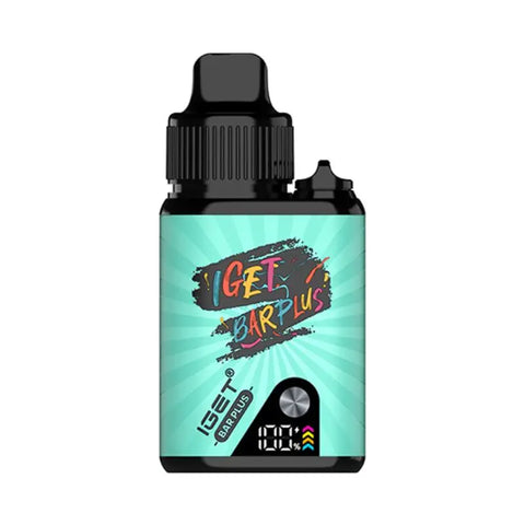 IGET Bar Plus Pre-filled Pod Kit - Watermelon Mint - Vapourium Vape Shop NZ, Vape NZ, Disposable Vapes NZ, ZipPay/Afterpay Vape NZ, Vape Juice, Eliquid, Nic Salts, Freebase, Vaporium, Vapourium, Christchurch, Dunedin, Timaru.